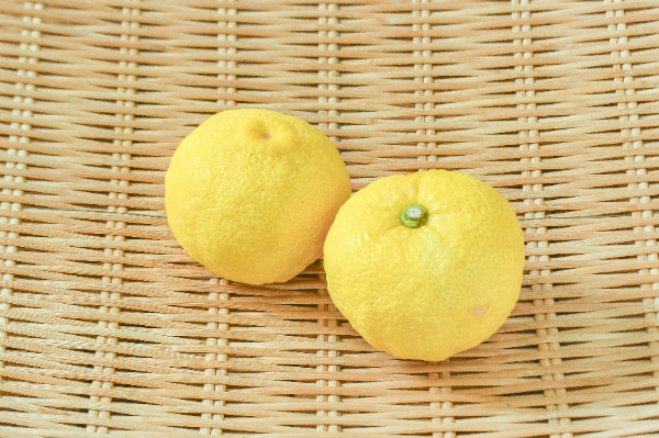 黄ゆず（L）（14玉サイズ） 【業務用食材の仕入れなら八面六臂】