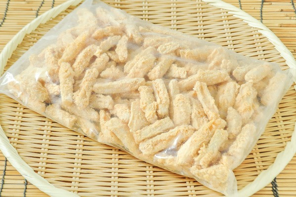 れんこん唐揚げ（油調済み）