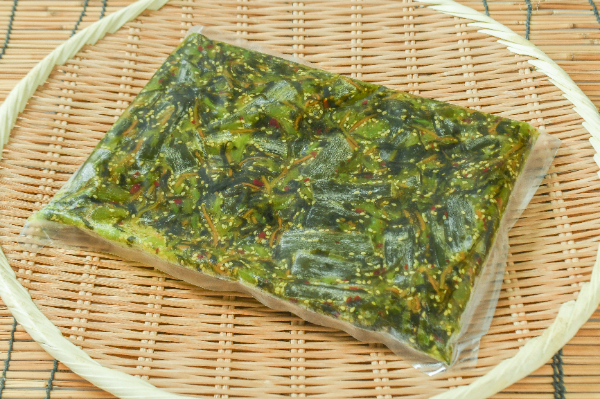 野沢菜わかめ