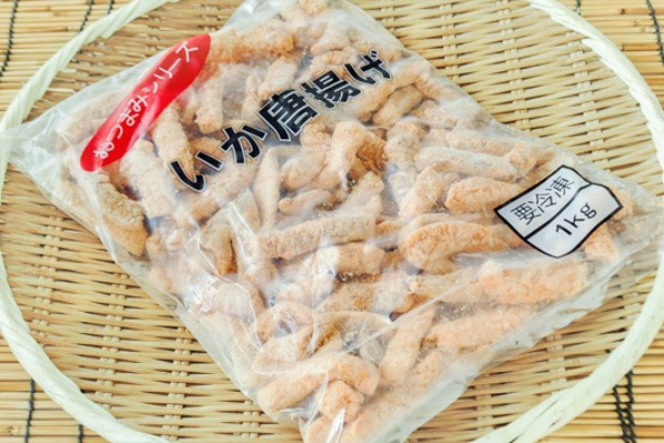 おつまみイカ唐揚げ