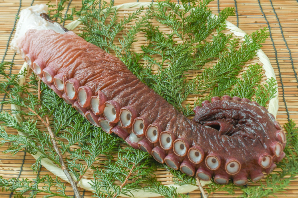 ボイル水タコ足