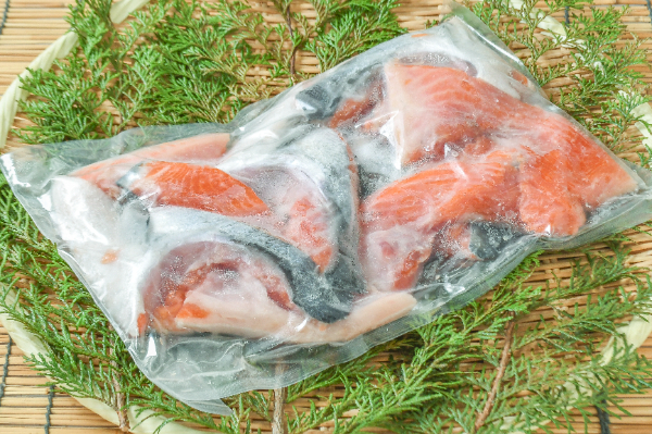 無塩銀鮭カマ