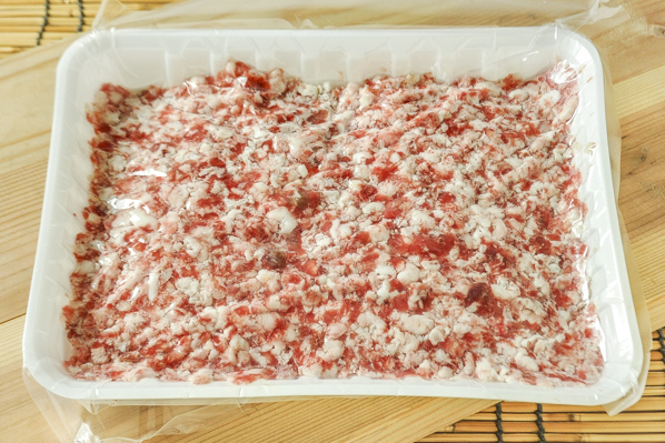 牛肉ミンチ（粗挽き）