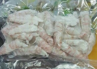216冷凍ミナミアカザエビ(スキャンピー)【テールむき身】　日本活魚（次回入荷時に撮影してください）