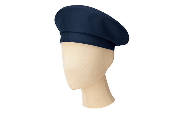 ベレー帽（ネイビー）（FA9673-8）