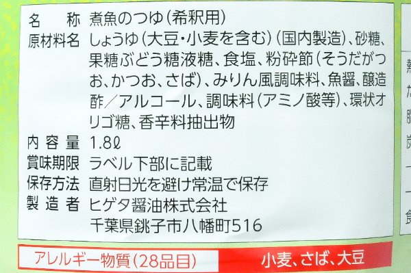 味名人煮魚のつゆ (2)（ヒゲタ醤油株式会社）