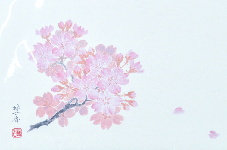 輝きシリーズテーブルマット（桜） (2)
