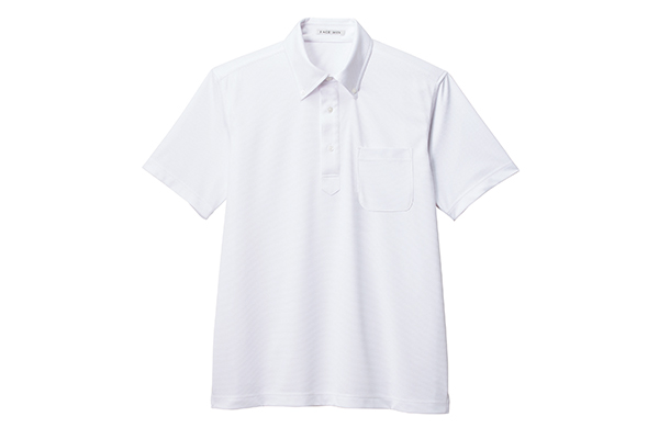 ユニセックスポロシャツ（ホワイト）（FB4551U-15）