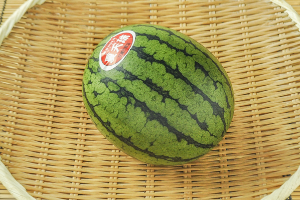 小玉スイカ 夏天珠 6玉サイズ 八面六臂