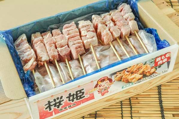 冷凍鶏串加工品 【業務用食材の仕入れなら八面六臂】