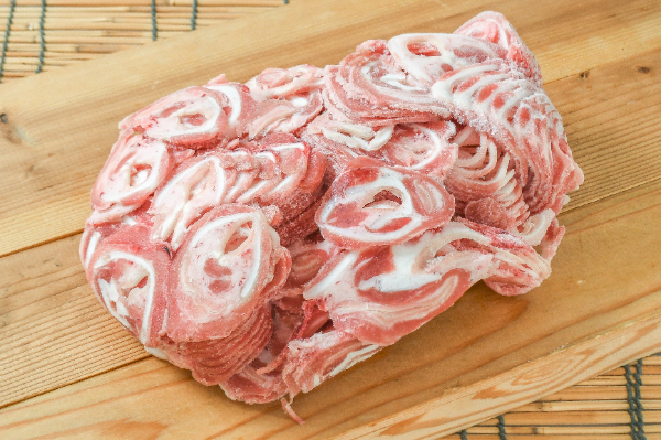 国産豚のど笛スライス　1kg