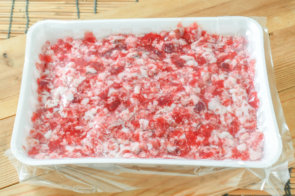 牛ミンチ（国産黒毛和牛）（粗挽き）