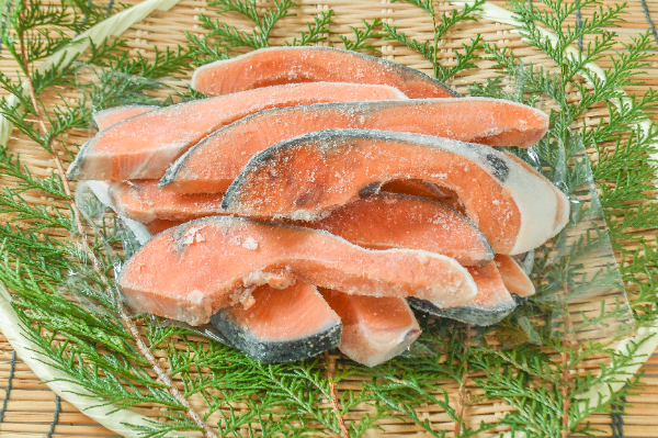 無塩銀鮭切身（B品）1kg
