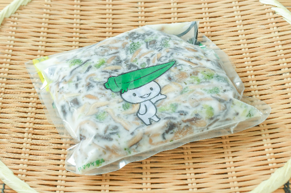 （ヤマダイ食品株式会社）3種きのことブロッコリーのバジルマリネ（冷凍）