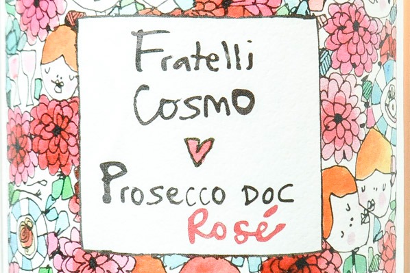 Fratelli Cosmo Prosecco DOC Rose Extra Dry（フラテッリ・コスモ・プロセッコＤＯＣ・ロゼ・エクストラ・ドライ） (1)