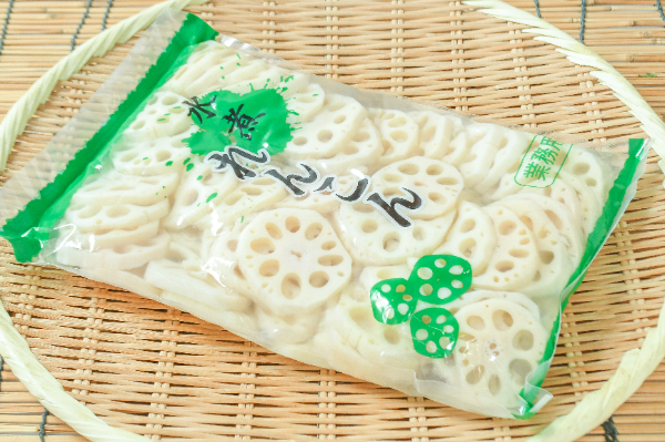 れんこん水煮（厚切り）