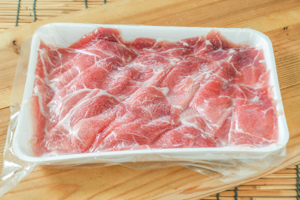 国産豚モモ切落し