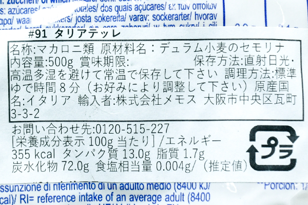 タリアテッレ (2)