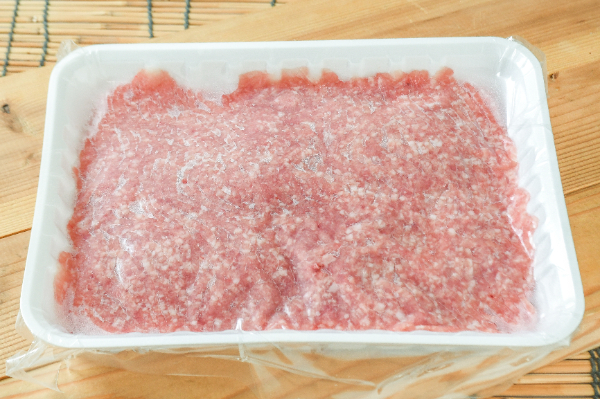 国産豚肉ミンチ（細挽き）
